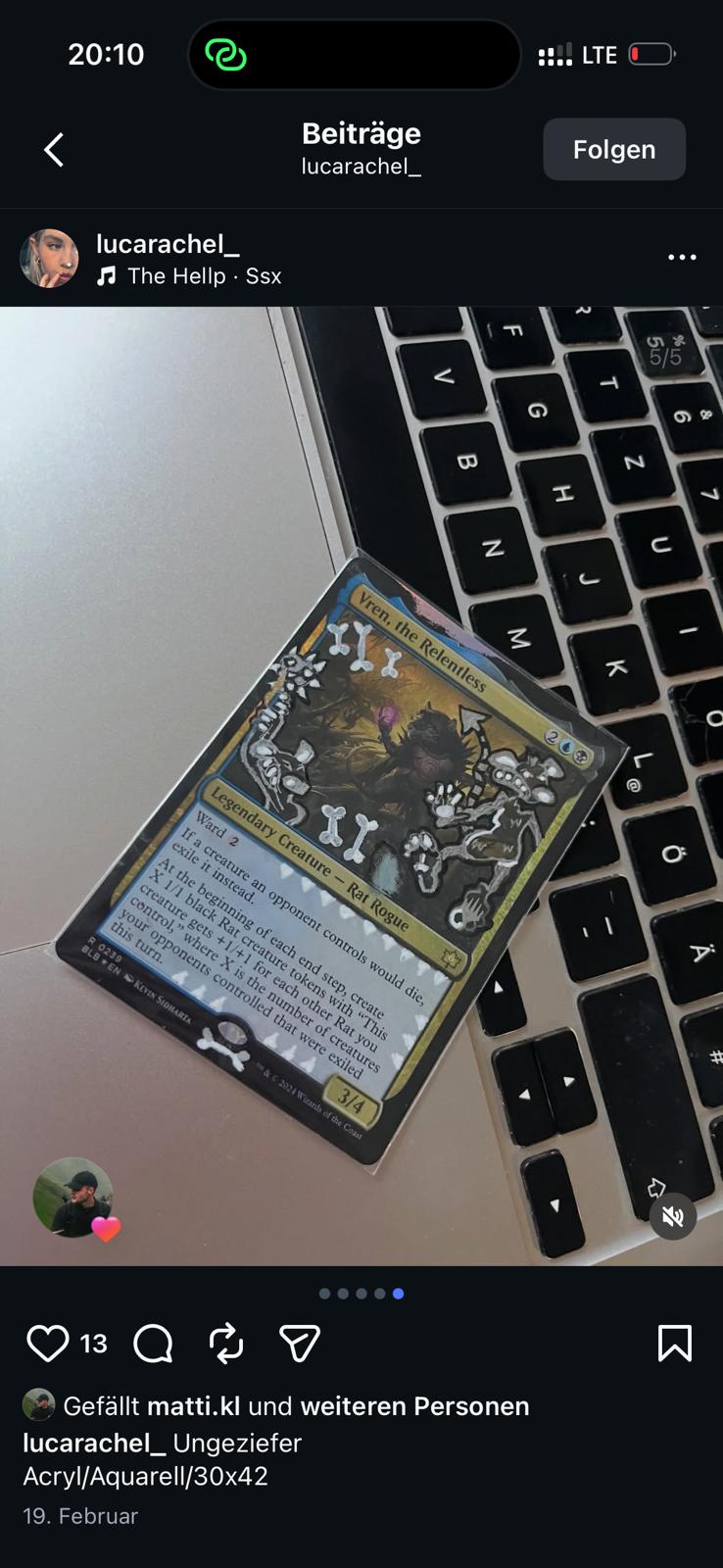 Ungeziefer – Karte